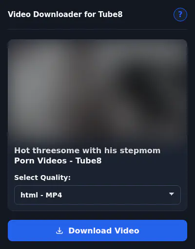 Tube 8 Video Downloader browser extension screenshot 6